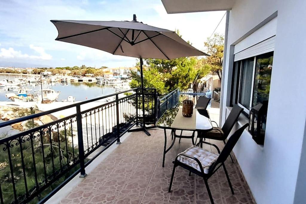 Ocean Vista Retreat Villa Skala Polichnitou Екстериор снимка